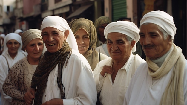 Foto del pueblo albanés