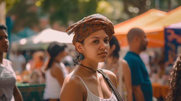 Foto foto del pueblo colombiano