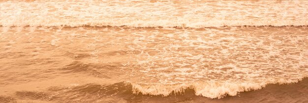 Foto real mar agua olas resumen fondo naturaleza poder brillante naranja marrón más tono en stock