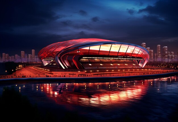 FOTO REALÍSTICA DO ESTÁDIO 4K