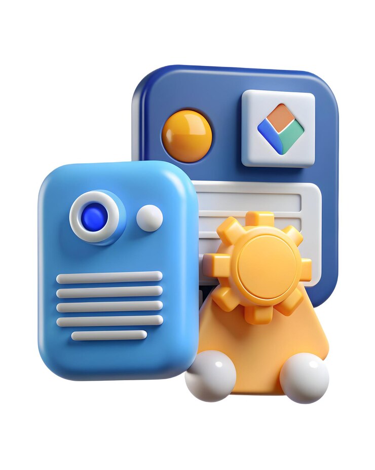 Foto foto realista como algoritmo de ia y concepto de creación de contenido como un icono de algoritmo de ai emparejado con una c