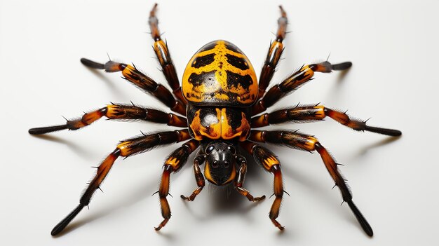 Foto renderizada en 3D de una araña