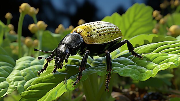 Foto renderizada en 3D de una araña