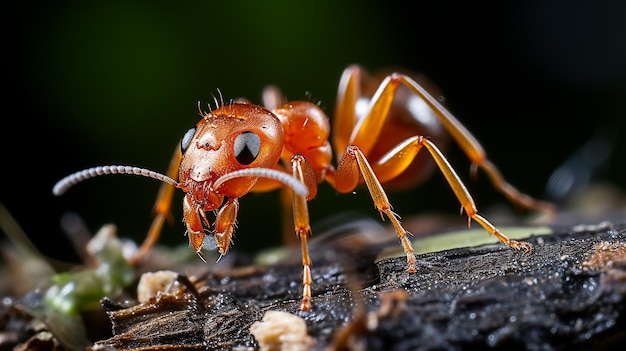 Foto renderizada en 3D del diseño de animales salvajes