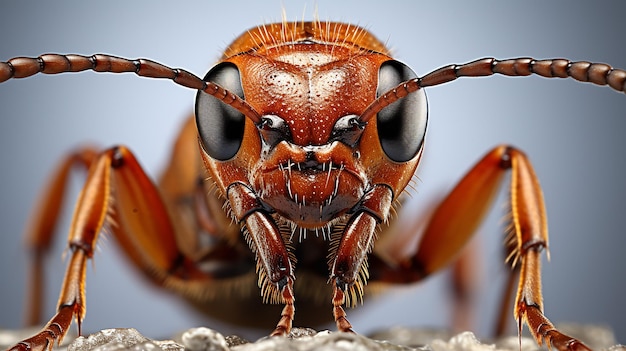 Foto foto renderizada en 3d de una hormiga