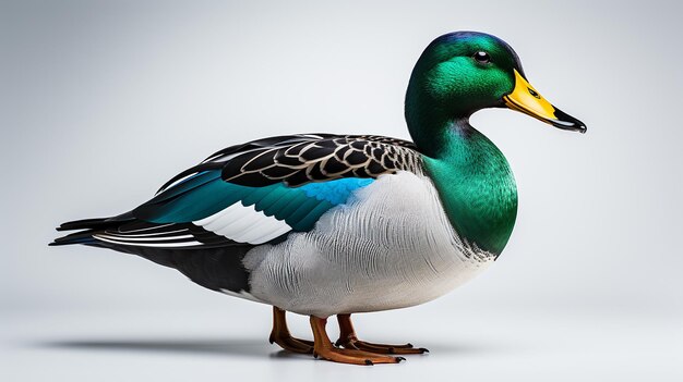 Foto foto renderizada en 3d de un mallard macho