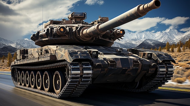 una foto renderizada en 3D del tanque