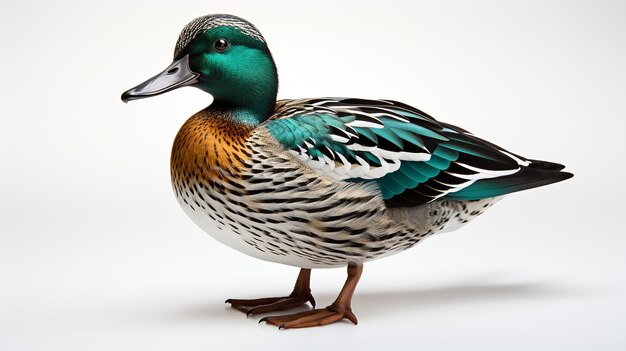 Foto foto renderizada em 3d de um macho de mallard