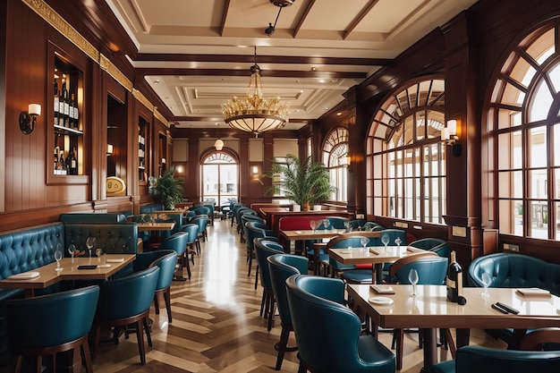 Foto Restaurant und Bar Interieur im klassischen Stil