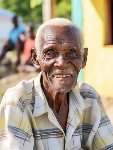 Foto de retrato de un hombre adulto de Trinidad y Tobago