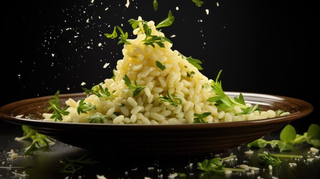 una foto de risotto