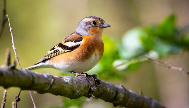 foto robin europeu empoleirado em madeira em um jardim