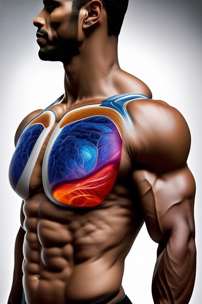 Foto Sistema de órganos humanos Foto biológica