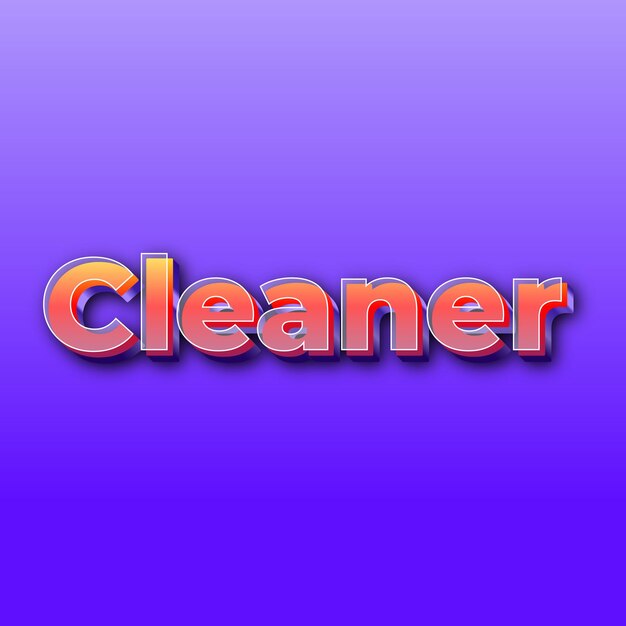 Foto de tarjeta de fondo púrpura degradado JPG con efecto CleanerText