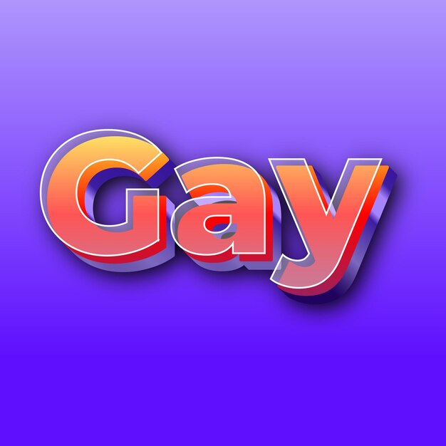 Foto de tarjeta de fondo púrpura degradado JPG con efecto GayText