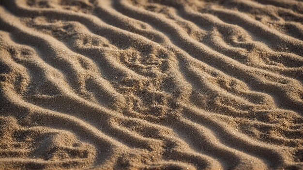 Foto de la textura de la arena de la playa