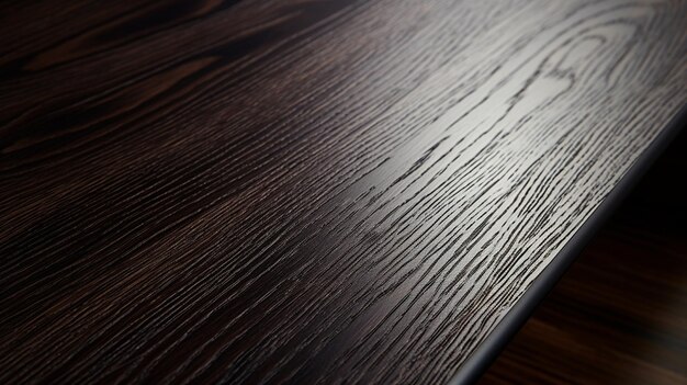 Foto de una textura de ébano El fondo de madera es negro