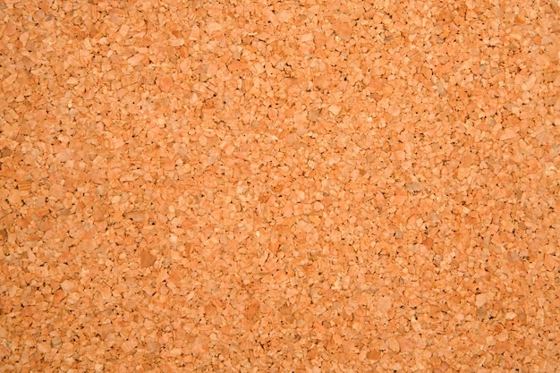 Foto de la textura de un tablero de corcho vacío