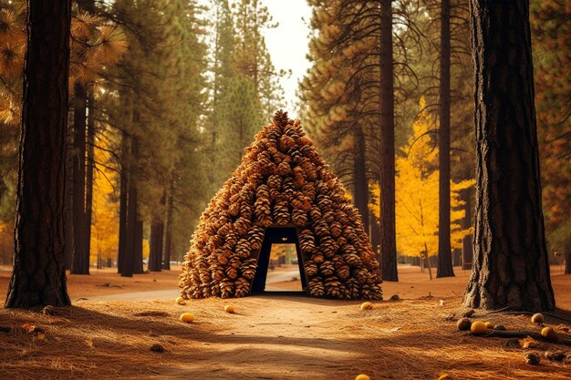 Foto de la tienda de campamento del Pabellón de las Pineconas