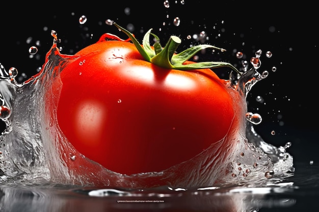 una foto de tomate
