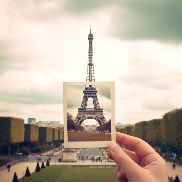 una foto de la torre eiffel