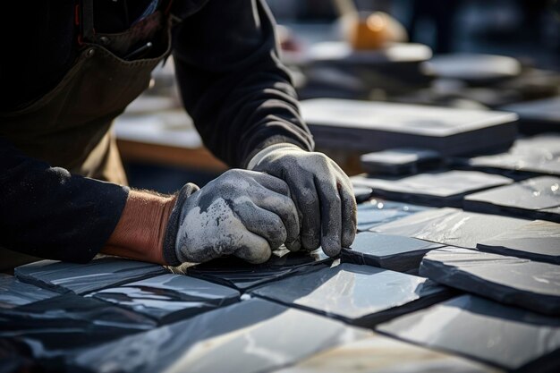 foto de trabajador industrial