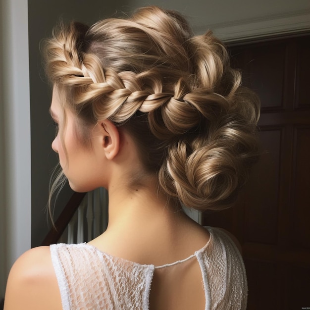 Foto de Updo trenzado