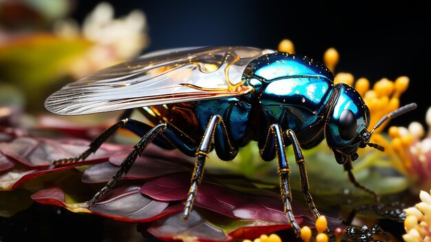 una foto con una variedad de insectos