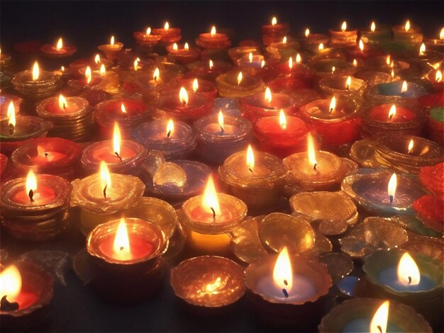 foto velas encendidas