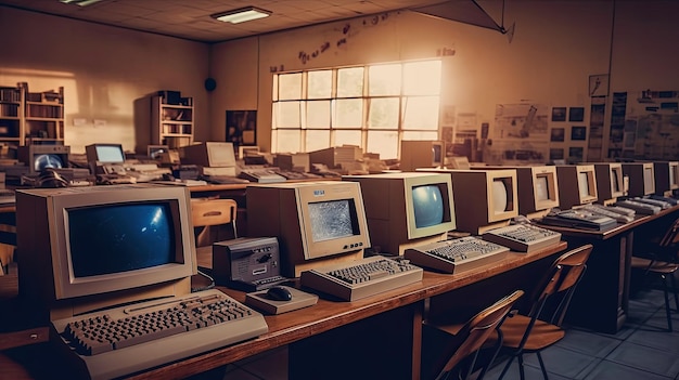 Foto de la vista del aula