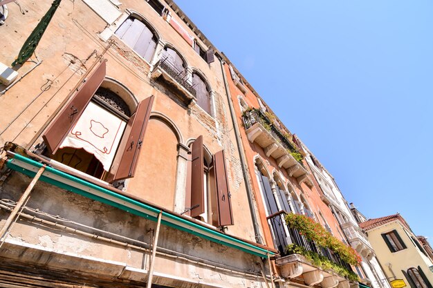 Foto Vista de la famosa ciudad italiana de Venecia