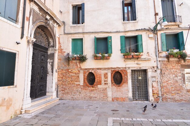 Foto Vista de la famosa ciudad italiana de Venecia