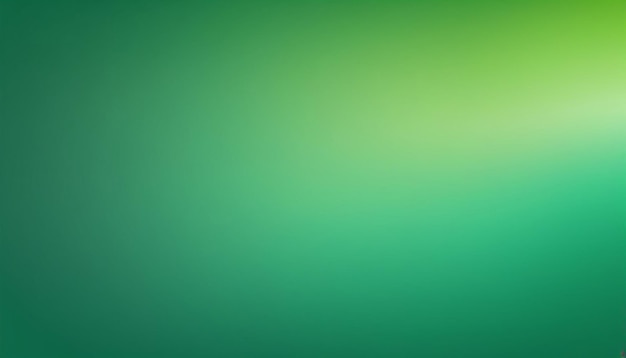 Foto vívida Cor verde abstrata Textura de gradiente desfocada Ilustração vetorial de papel de parede colorido