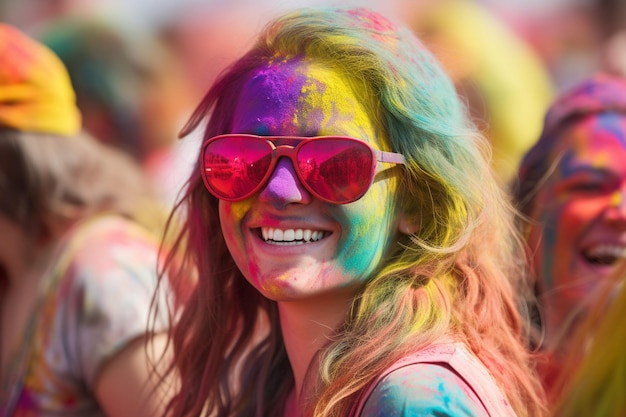 Foto vom Feiertag von Hues Holi