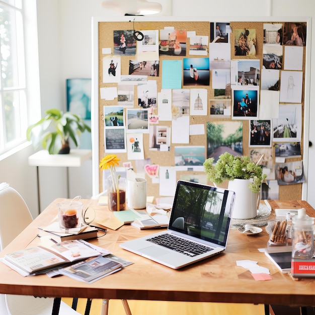 Foto von der Erstellung eines Vision-Boards