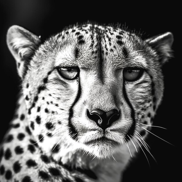 Foto foto von einem gepard