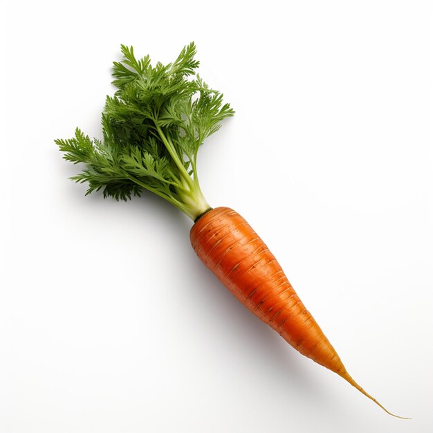 Foto von frischem Gemüse, isoliert auf weißem Hintergrund