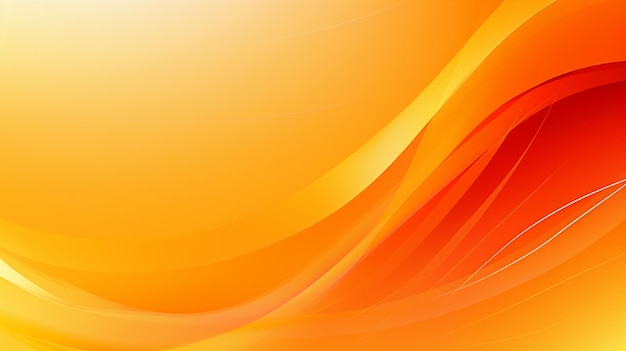 Foto von Gelb und Orange Abstraktes Hintergrunddesign Bilder Tapeten ai generiert