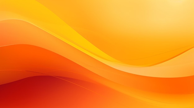 Foto von Gelb und Orange Abstraktes Hintergrunddesign Bilder Tapeten ai generiert