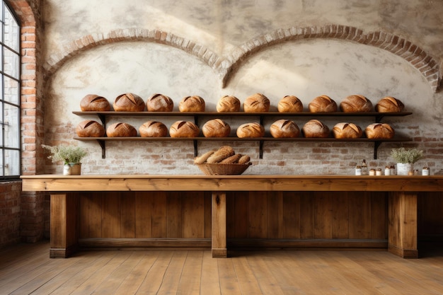 Foto von innen im Brotladen