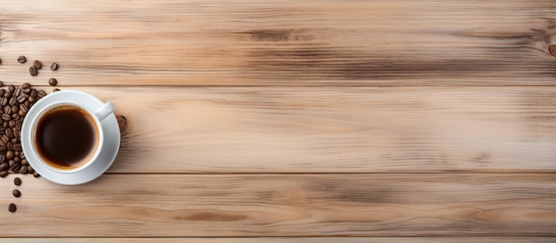 Foto von Kaffee an einer weißen Holzwand