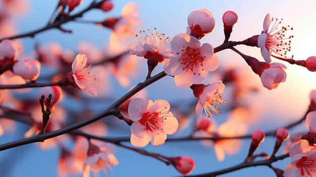 Foto von Kirschblüten Baum Frühlingsblumen Natur