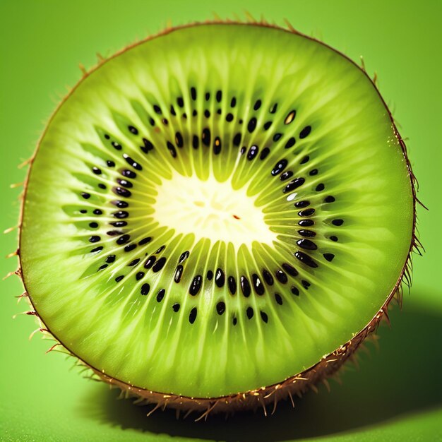 Foto von Kiwi-Frucht, isoliert auf dem Hintergrund