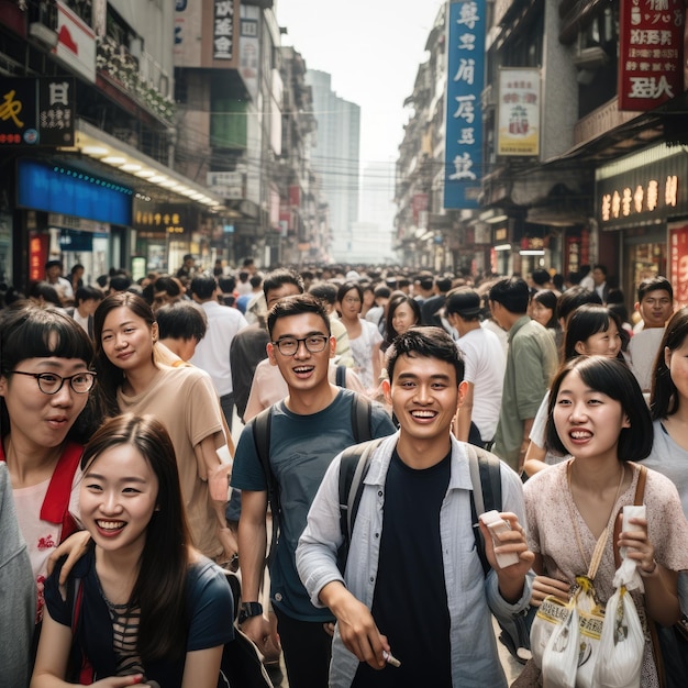 Foto von Menschen in Guangzhou