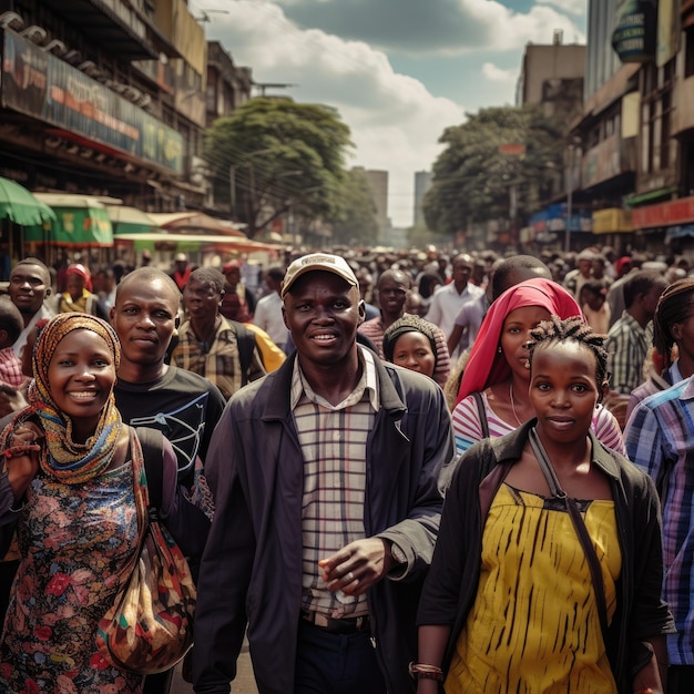 Foto von Menschen in Nairobi