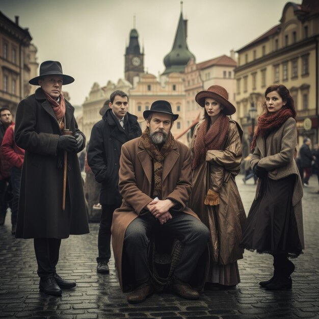 Foto von Menschen in Prag