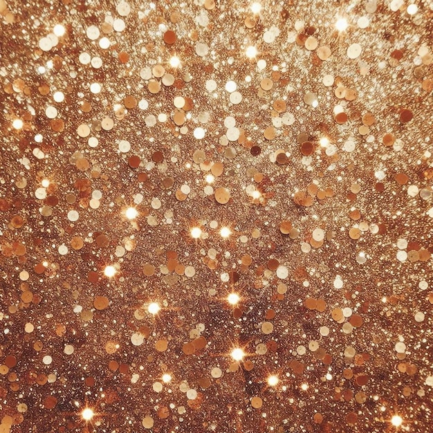 Foto von oben golden glitter Hintergrund