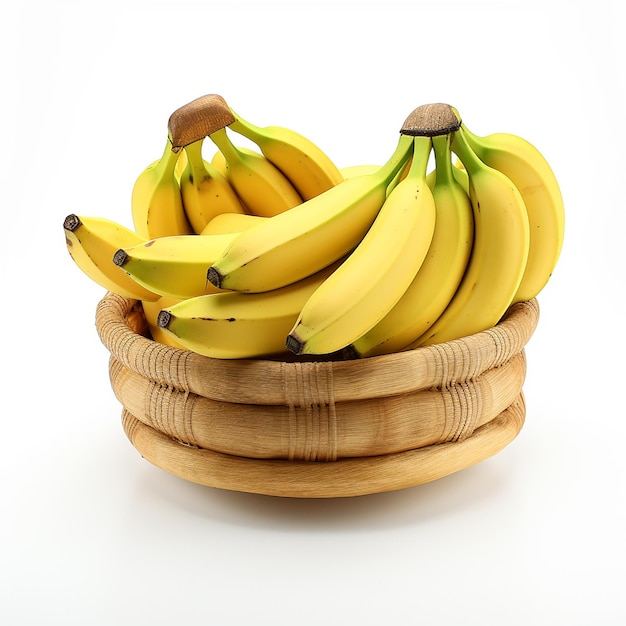 Foto von reifen Bananenschalen und -scheiben