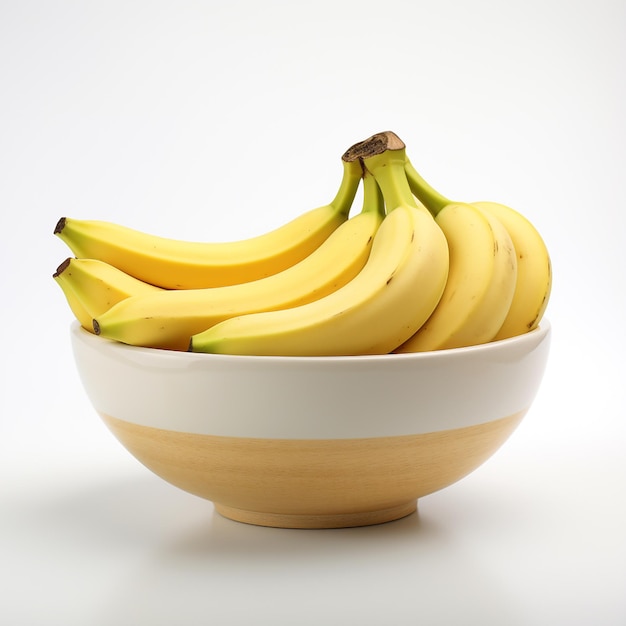 Foto von reifen Bananenschalen und -scheiben