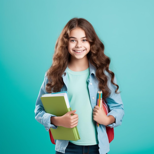 Foto von Schulkindern im Hintergrund